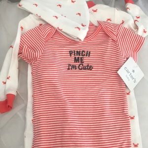 Carter’s 3 piece Lobster Set🦞